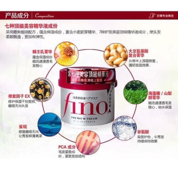Combo 2 hộp Ủ tóc Fino Nhật