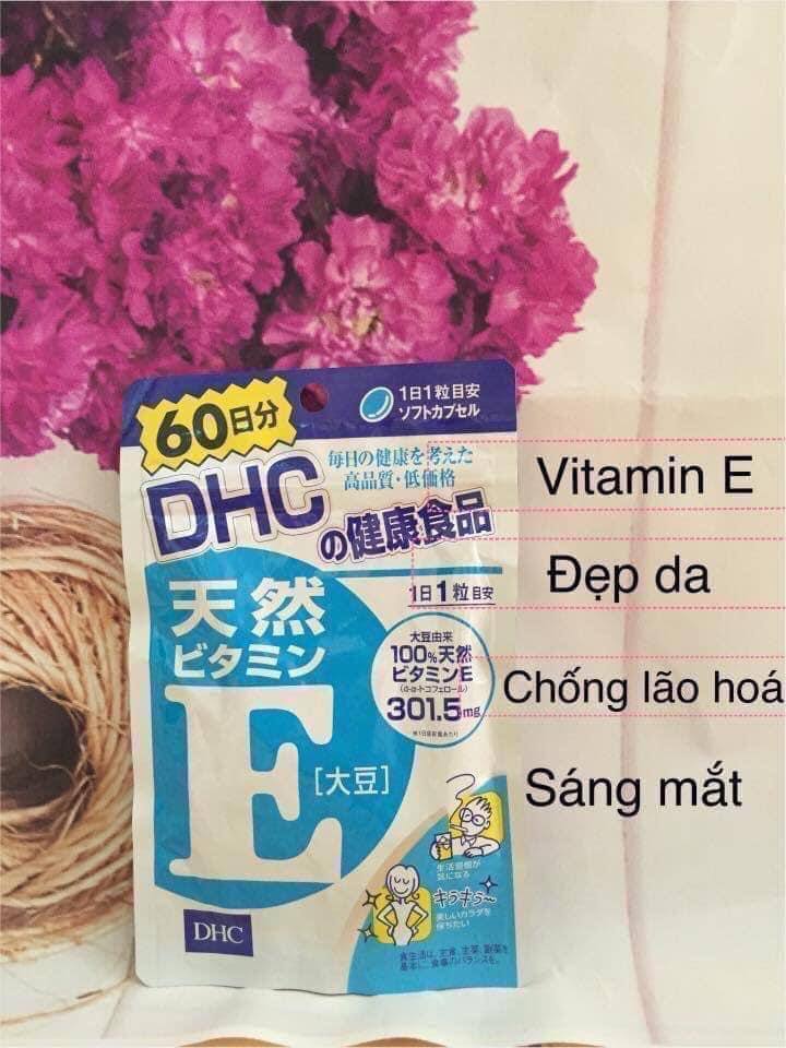 Vitamin E của DHC (gói 60 viên)