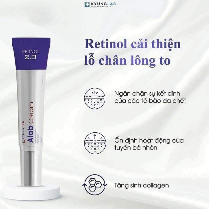 Kem Retinol 2.0 Kyung Lab Alba Cream 30ml Nancy Shop