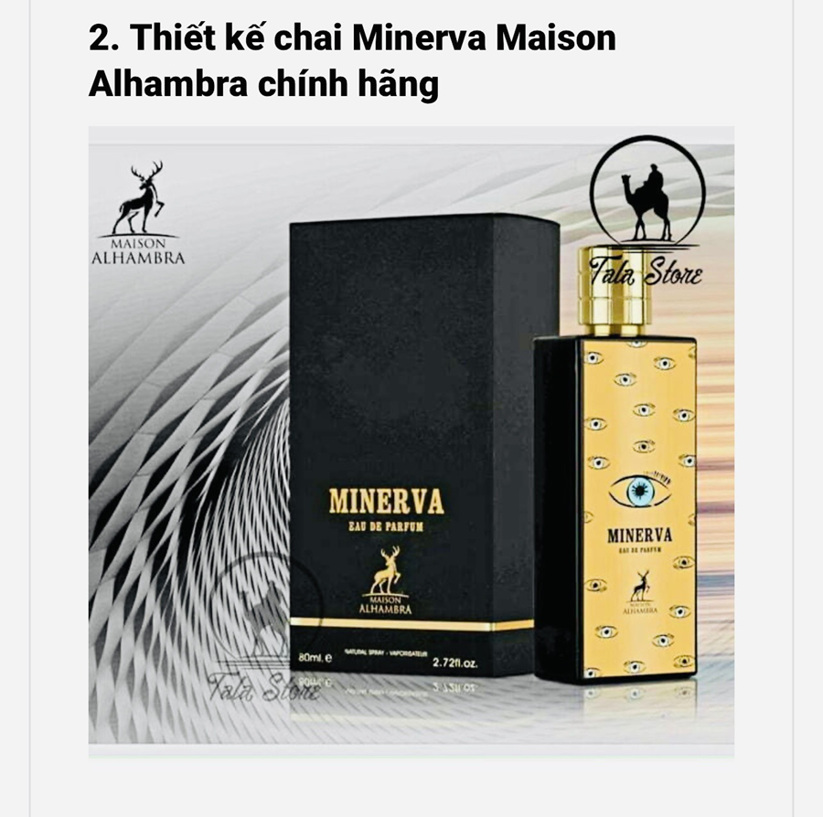 NƯỚC HOA DUBAI MINERVA MAISON 80 ml