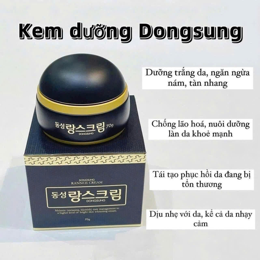 Kem nám Dongsung Hàn Quốc 70gr