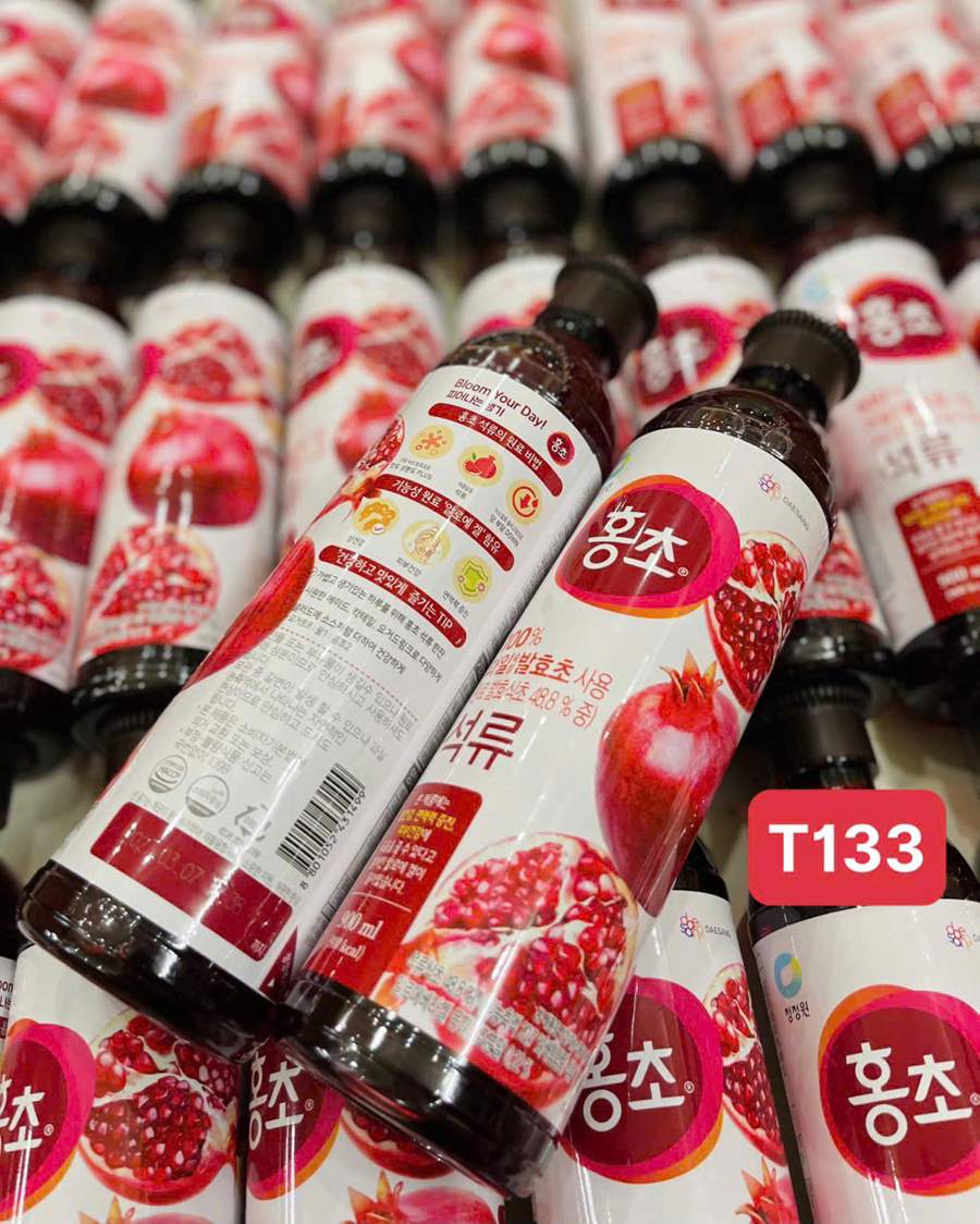 Giấm Lựu Hongcho Daesang 900ml Hàn Quốc