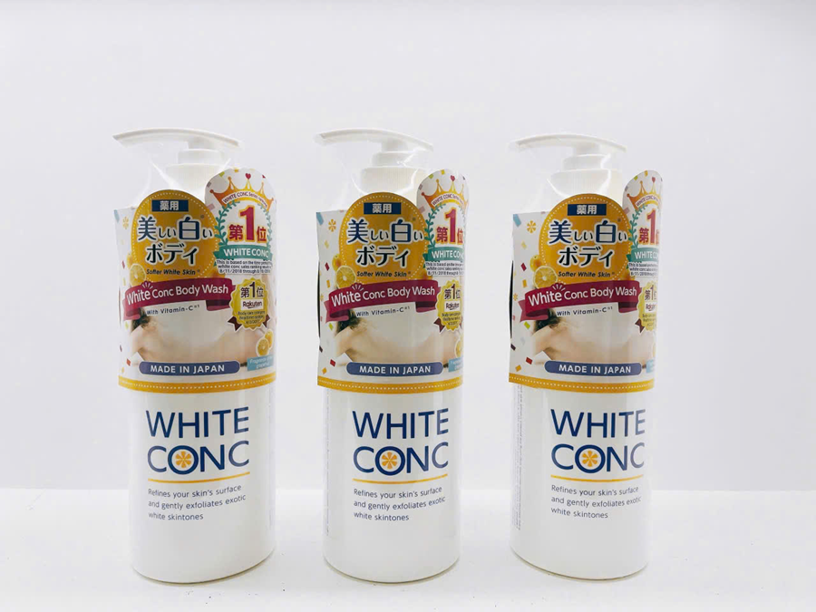 Sữa tắm trắng da body WHITE CONC 600ml