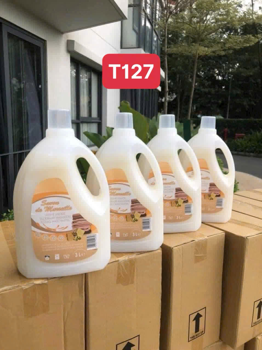Combo 2 chai Nước giặt Savon de Marseille- Lessive Liquide 3L Pháp ( Miễn Ship)