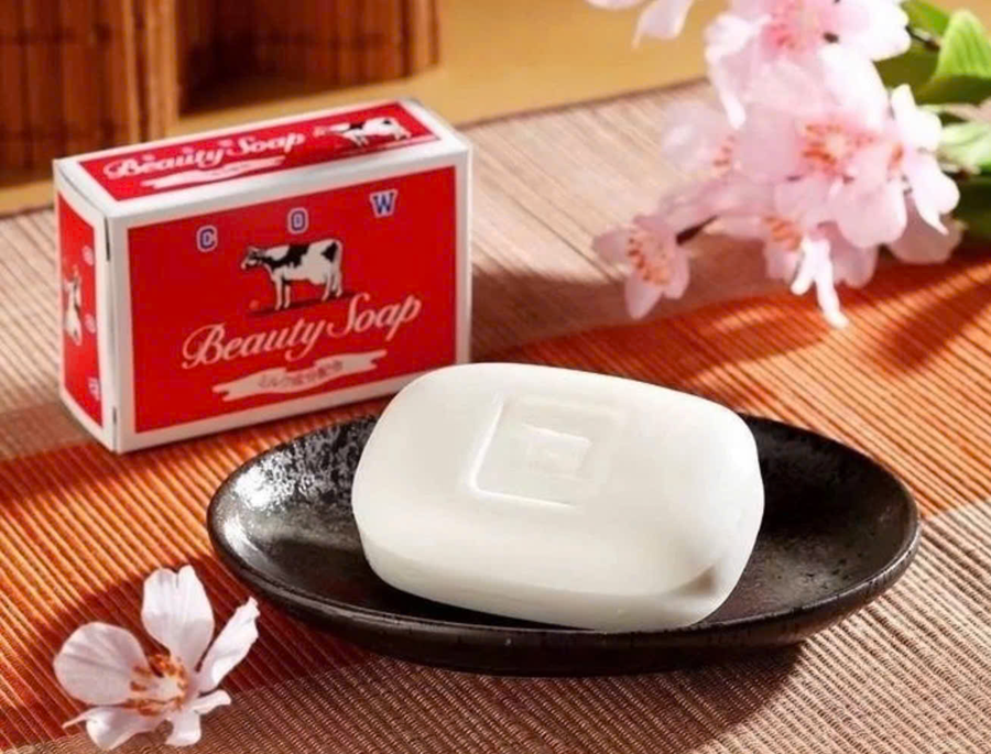Combo 5 Bánh Xà Phòng Dưỡng Ẩm Đa Năng COW 90g- Nhật