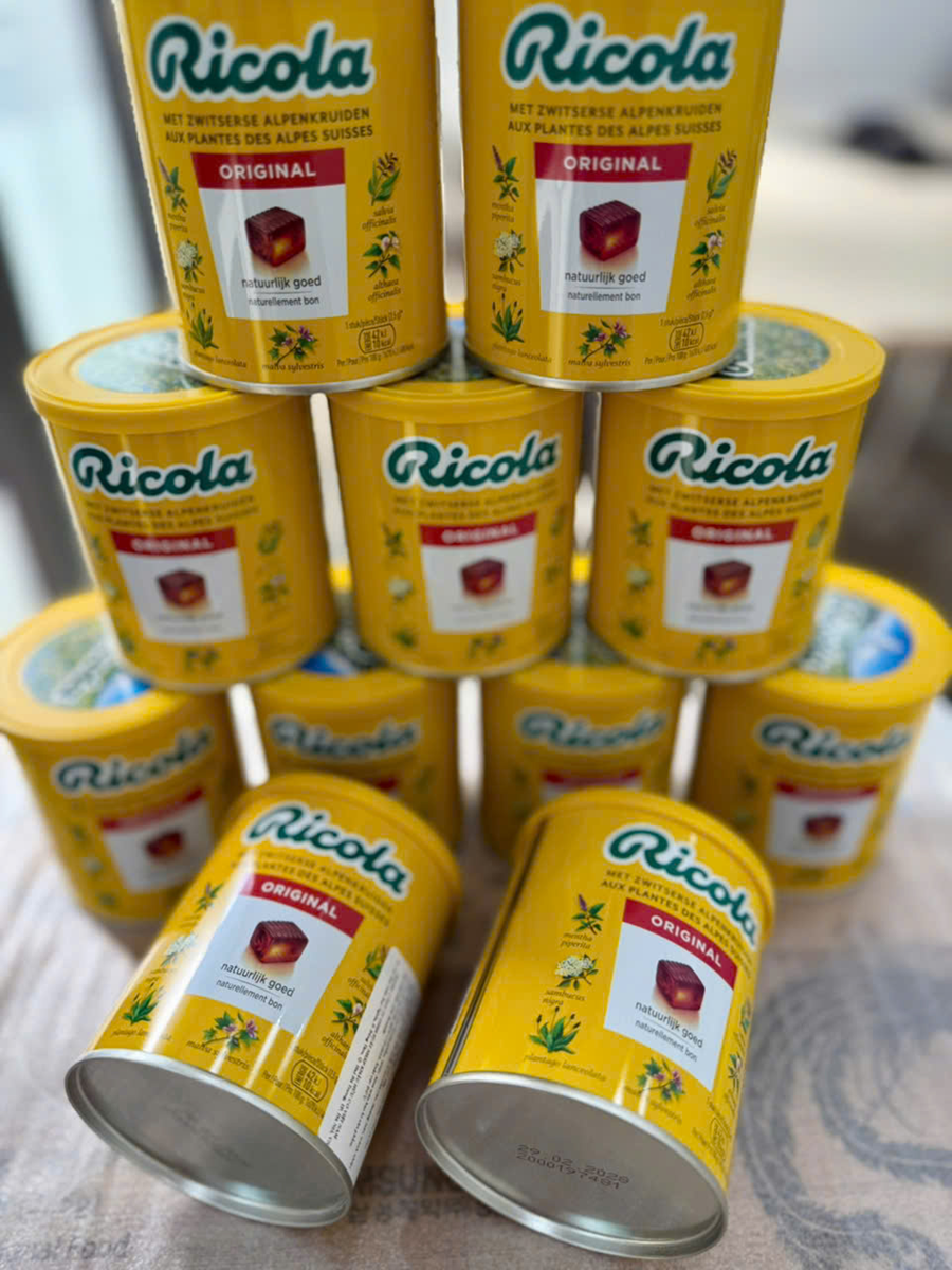 Combo 2 lọ kẹo ngậm ho Ricolla Thụy Sĩ