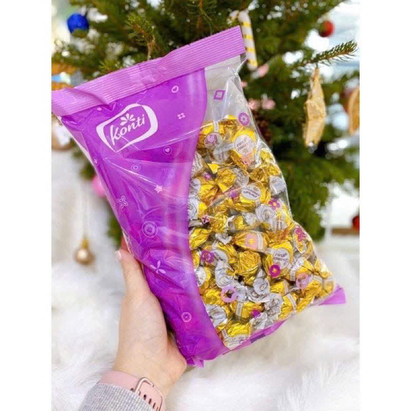 Kẹo huệ vàng gói 1KG NỘI ĐỊA