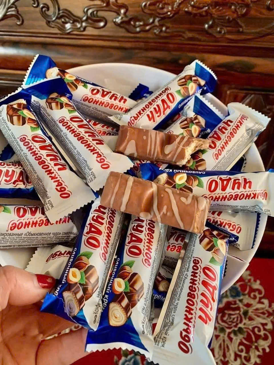 Kẹo chudo thanh nhân caramen hanh nhận nghiền gói 500gr