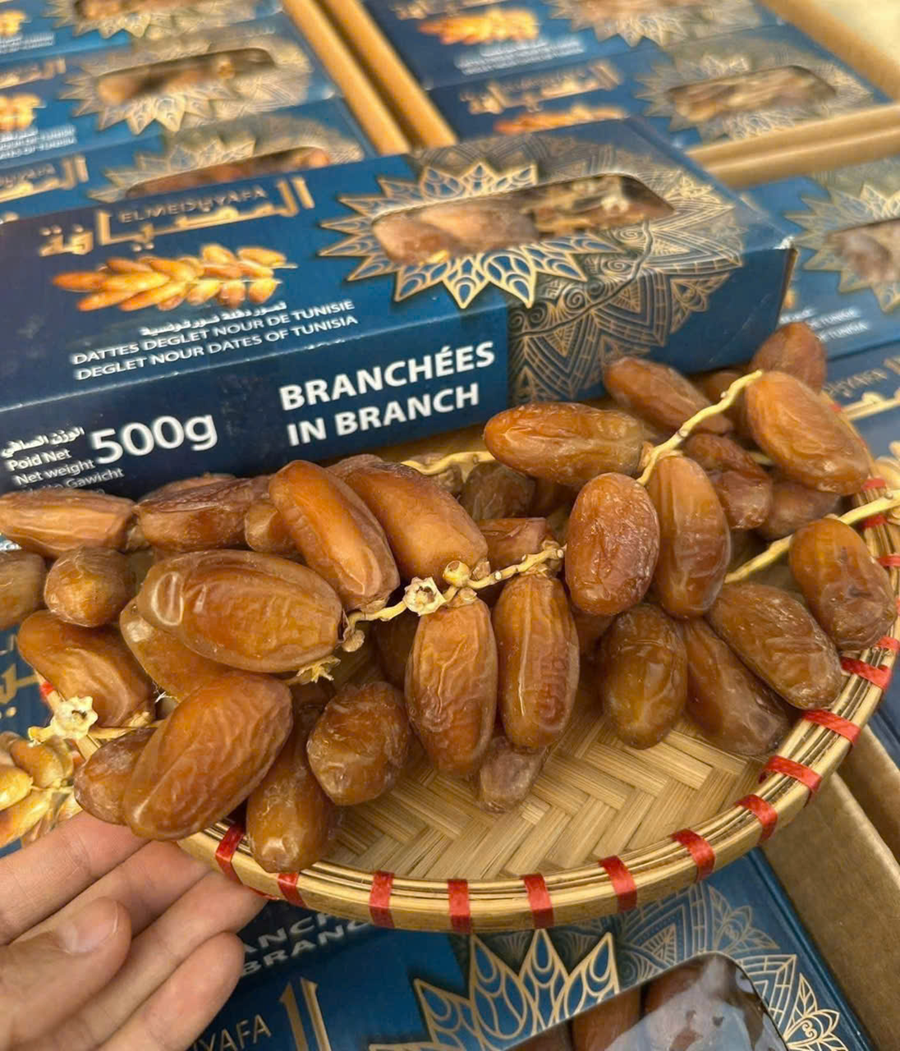 Combo 2 hộp chà là sấy nguyên cành TUNISI