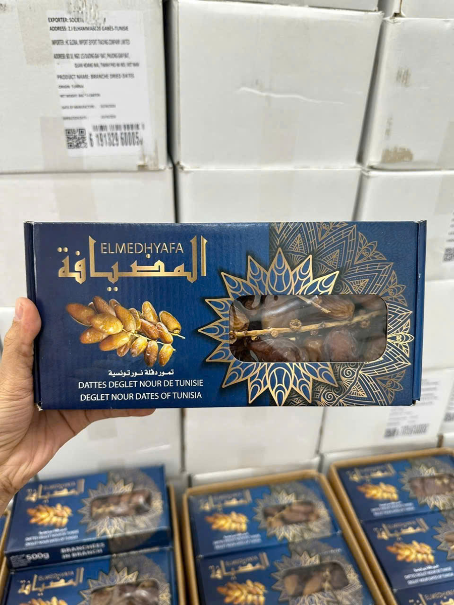 Combo 2 hộp chà là sấy nguyên cành TUNISI