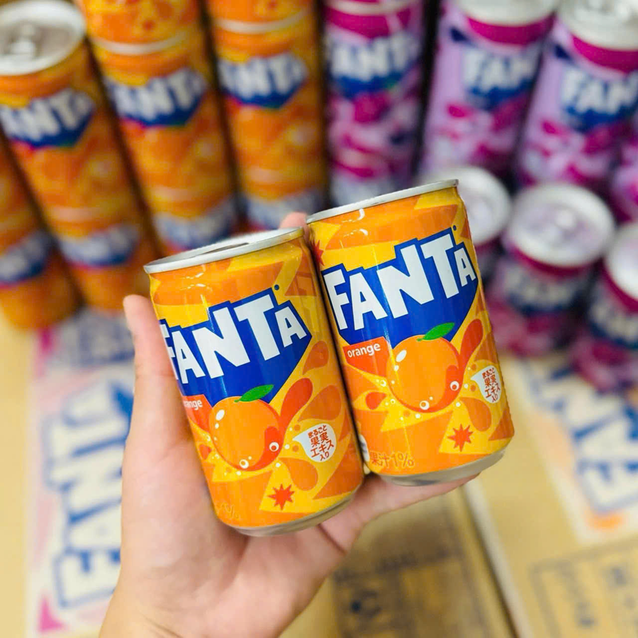 FANTA NỘI ĐỊA NHẬT VỊ CAM- THÙNG 30 LON