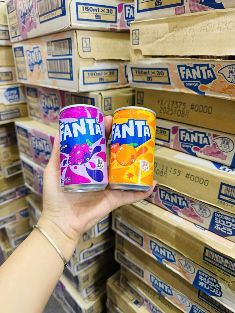 FANTA NỘI ĐỊA NHẬT VỊ NHO-THÙNG 30 LON