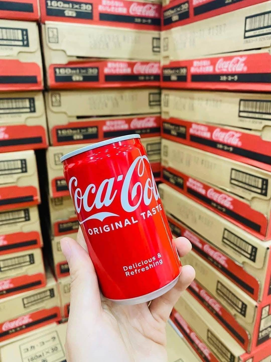 Coca nhí Nhật 160ml - thùng 30 lon