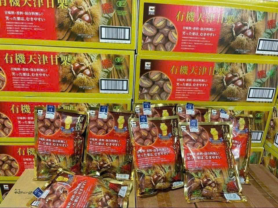 Combo 2 gói Hạt Dẻ Lông Ocia 260g- Nhật