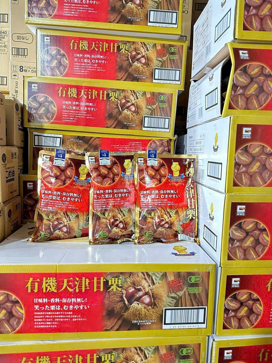 Combo 2 gói Hạt Dẻ Lông Ocia 260g- Nhật