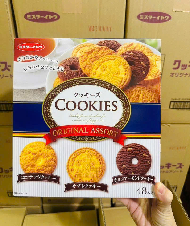Combo 2 hộp Bánh Cookies Original Assort Ito Nhật