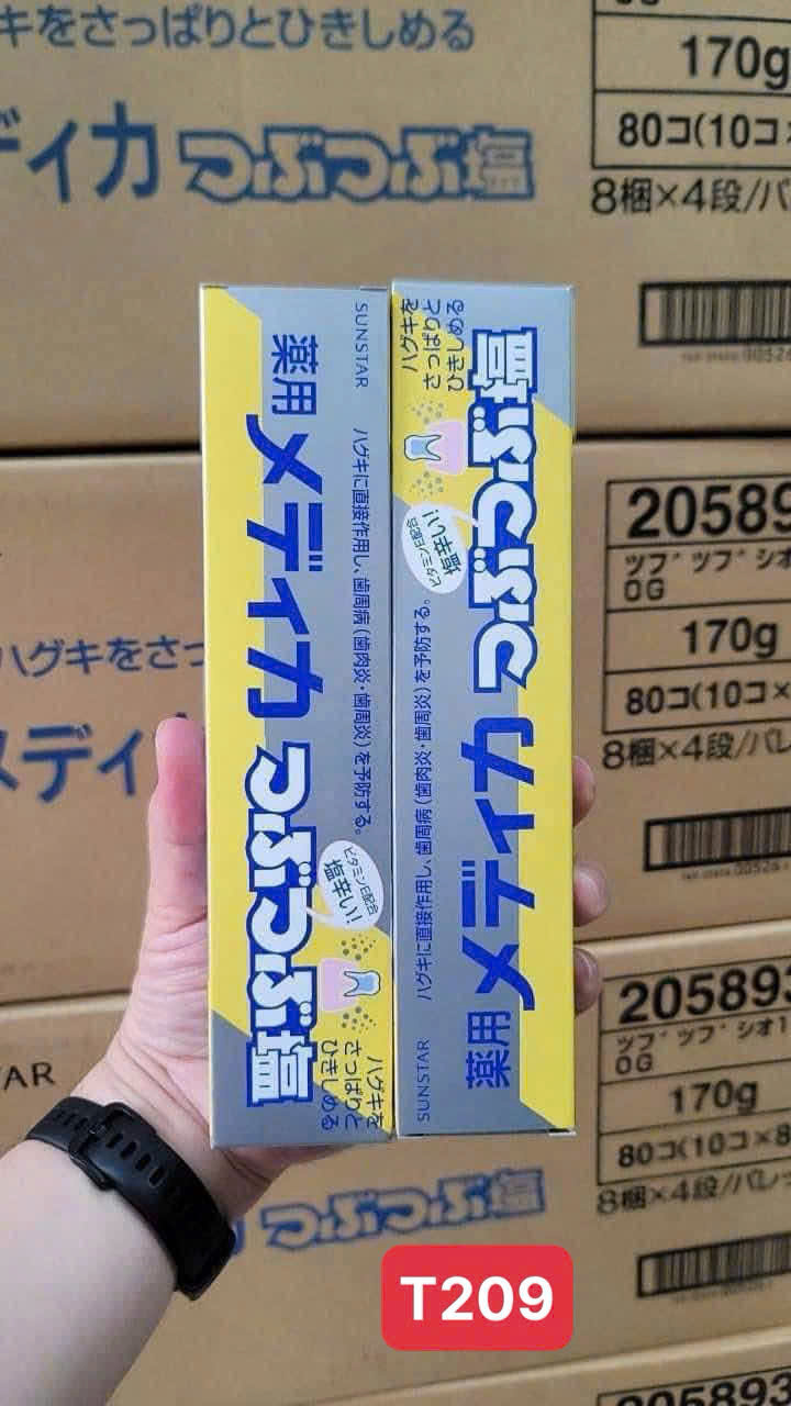 Combo 4 tuyp kem đánh răng muối Nhật