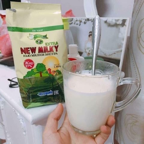 Combo 3 gói Sữa Béo Nga NEW MILKY 1kg