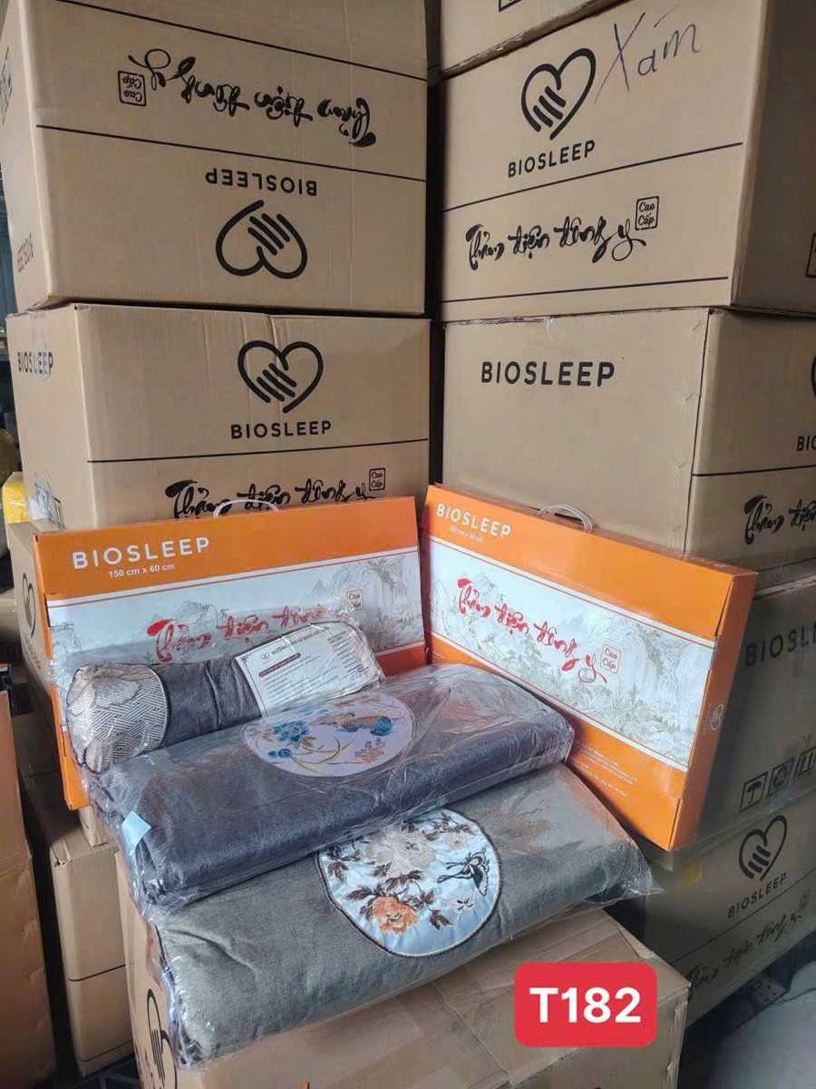 Bộ Thảm & Gối Ngải Cứu Đông Y BIOSLEEP- Miễn ship(tách đơn)
