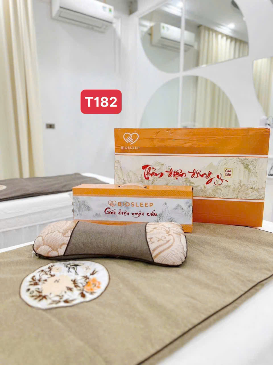 Bộ Thảm & Gối Ngải Cứu Đông Y BIOSLEEP- Miễn ship(tách đơn)