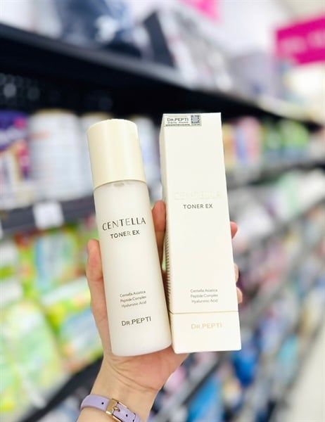 Nước hoa hồng Dr.Pepti Centella 180ml( Mẫu Mới)
