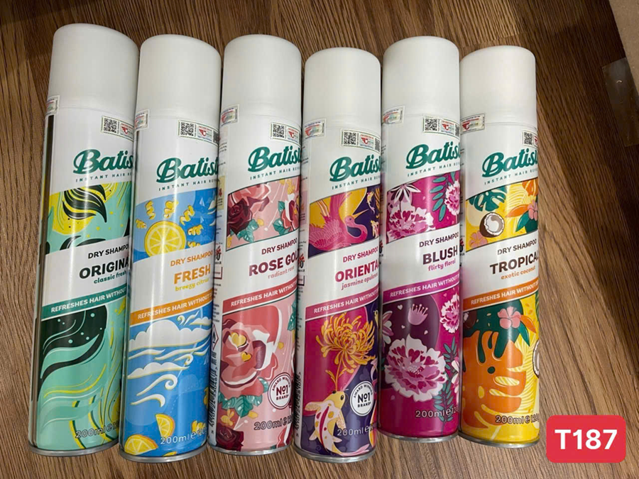 Combo 2 Dầu Gội Khô Batiste Dry Shampoo