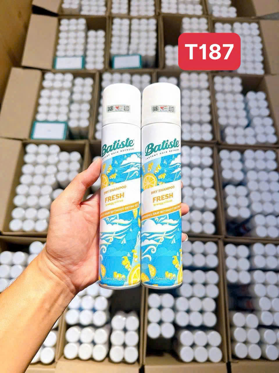 Combo 2 Dầu Gội Khô Batiste Dry Shampoo