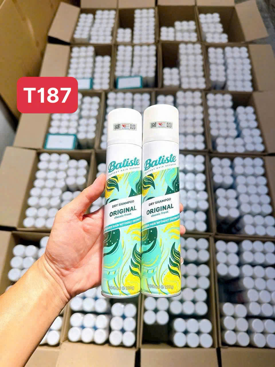 Combo 2 Dầu Gội Khô Batiste Dry Shampoo