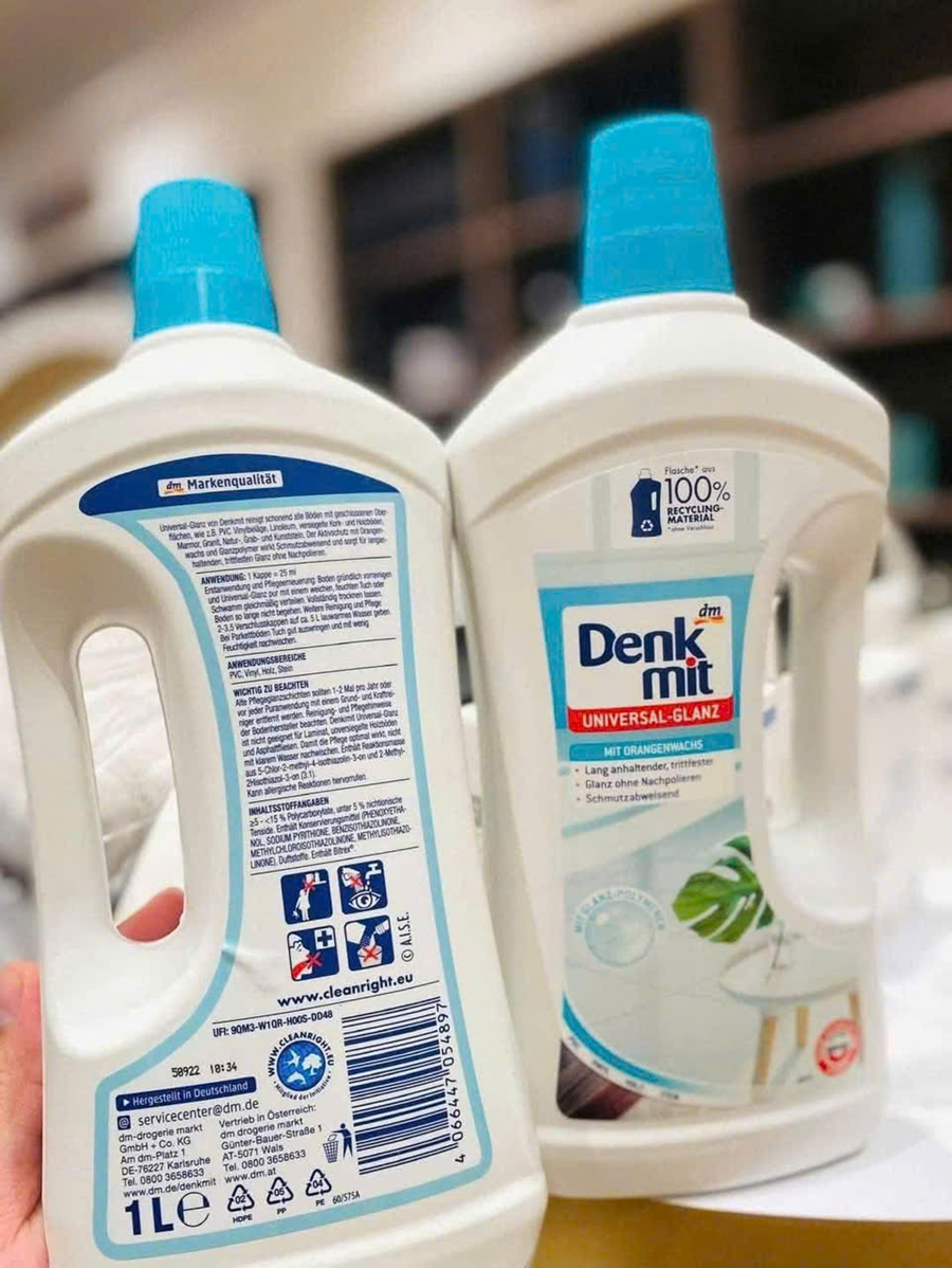 Combo 2 Nước lau sàn gạch Denkimit 1L