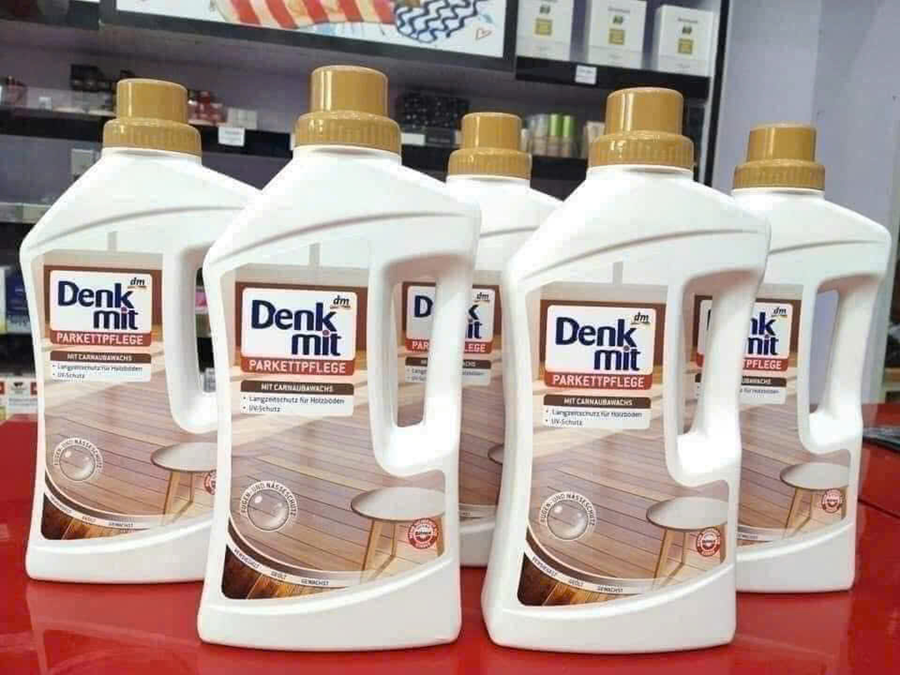 Combo 2 Nước lau sàn gỗ Denkimit 1L