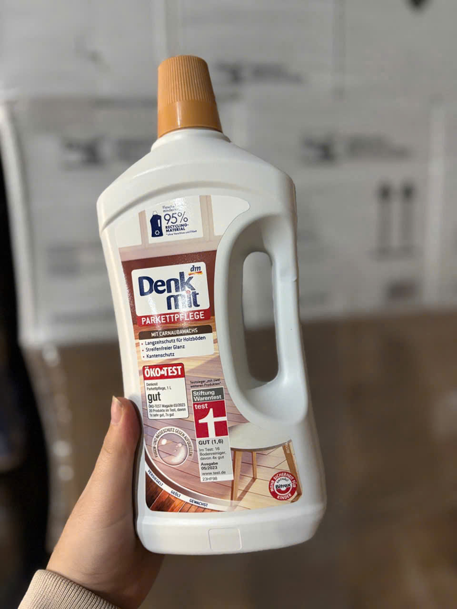 Combo 2 Nước lau sàn gỗ Denkimit 1L