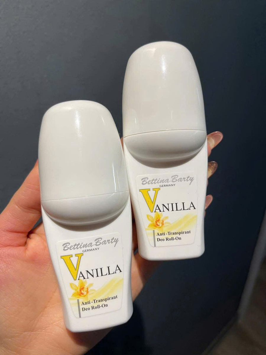 Combo 2 Lọ Lăn khử mùi Vanilla Bettina Đức 50ml