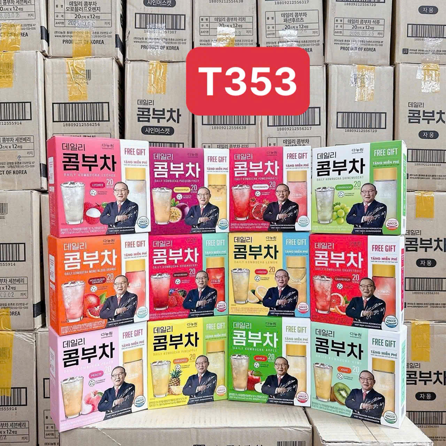 Combo 2 hộp Trà giảm cân Kombucha Hàn Quốc