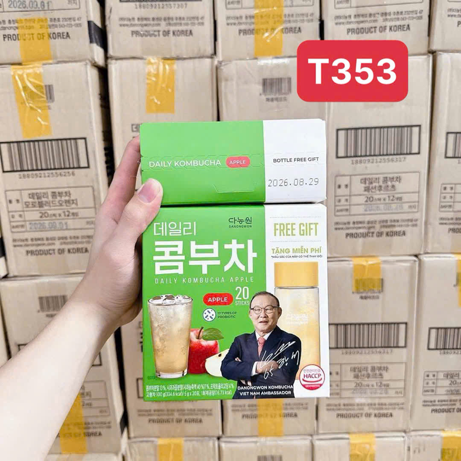 Combo 2 hộp Trà giảm cân Kombucha Hàn Quốc