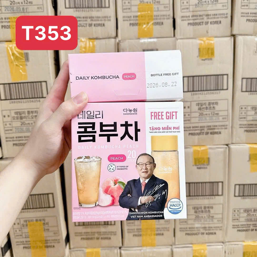 Combo 2 hộp Trà giảm cân Kombucha Hàn Quốc