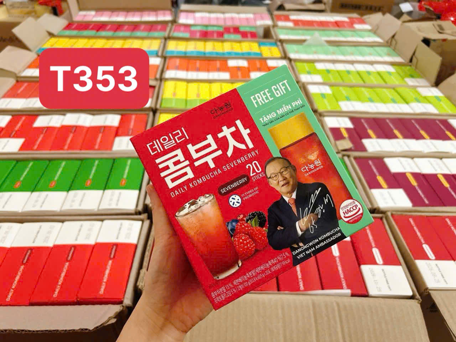 Combo 2 hộp Trà giảm cân Kombucha Hàn Quốc