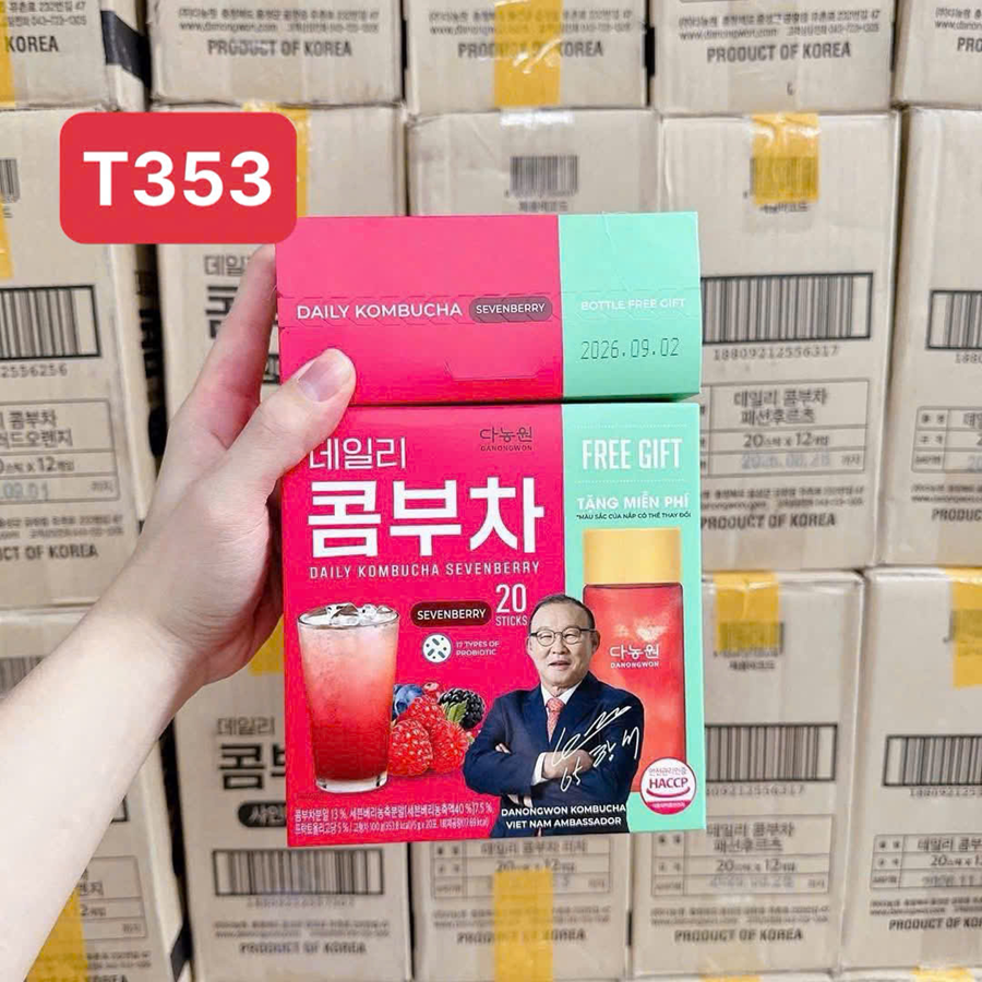 Combo 2 hộp Trà giảm cân Kombucha Hàn Quốc