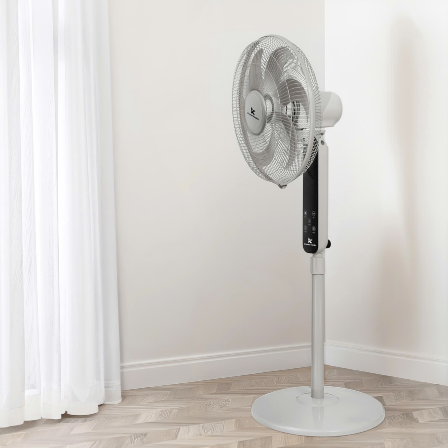 Quạt điện Kuscheln KFS-16R màu be- Miễn Ship