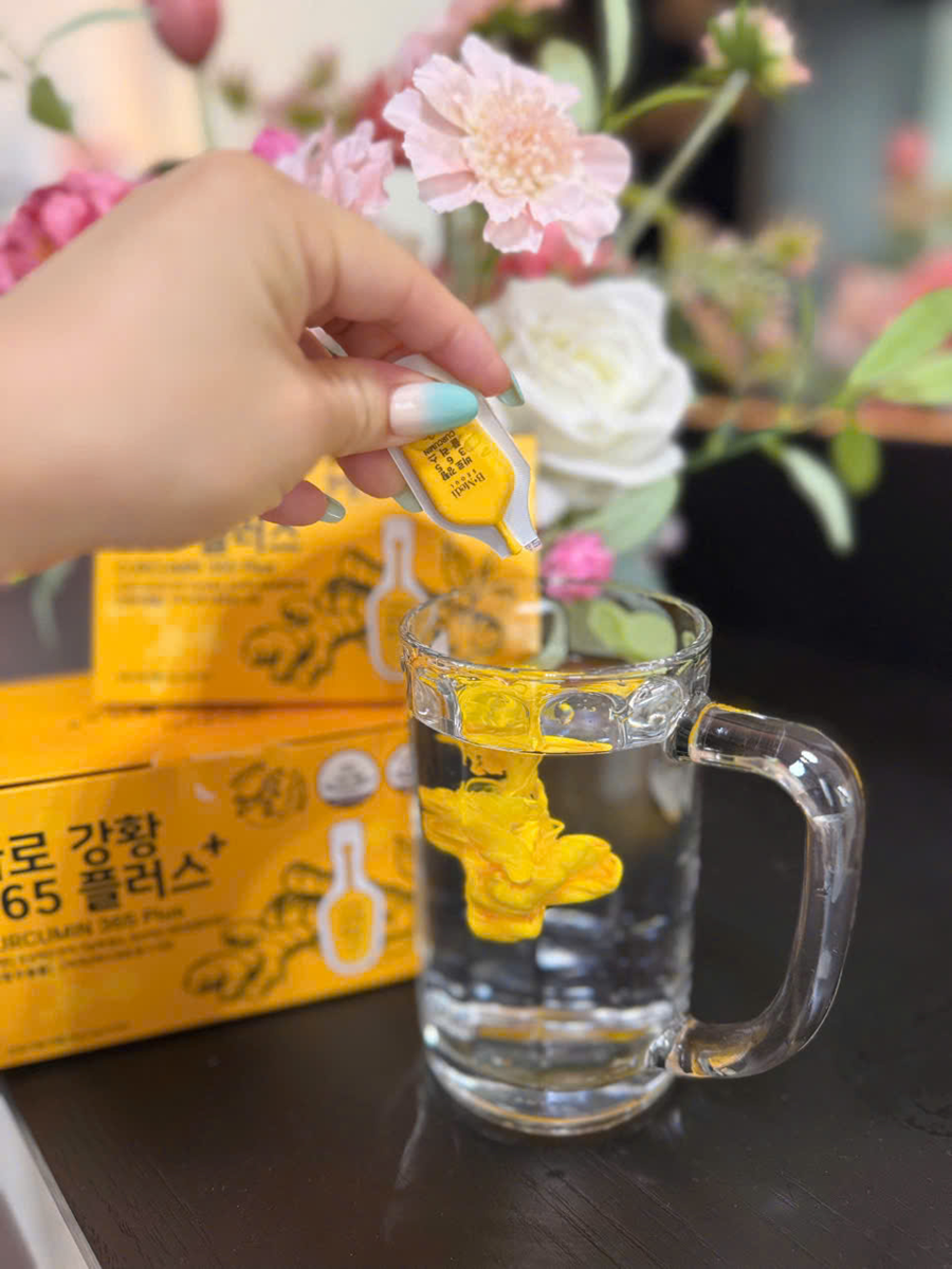 Combo 3 hộp Tinh chất nghệ Nano Curcumin 365 Plus B-Medi( 32 tép) - Hàn Quốc- Miễn Ship