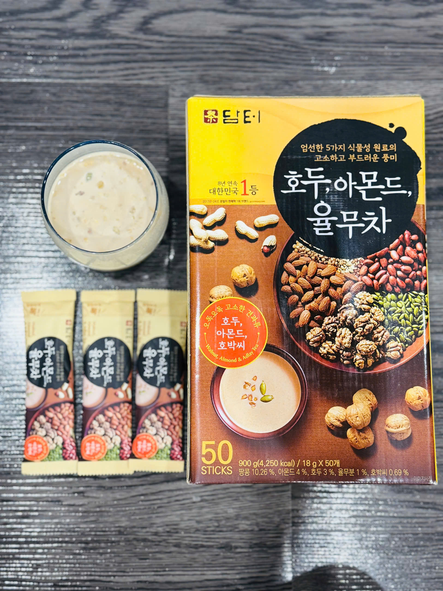 Bột ngũ cốc Hàn 50 gói- Hộp vàng