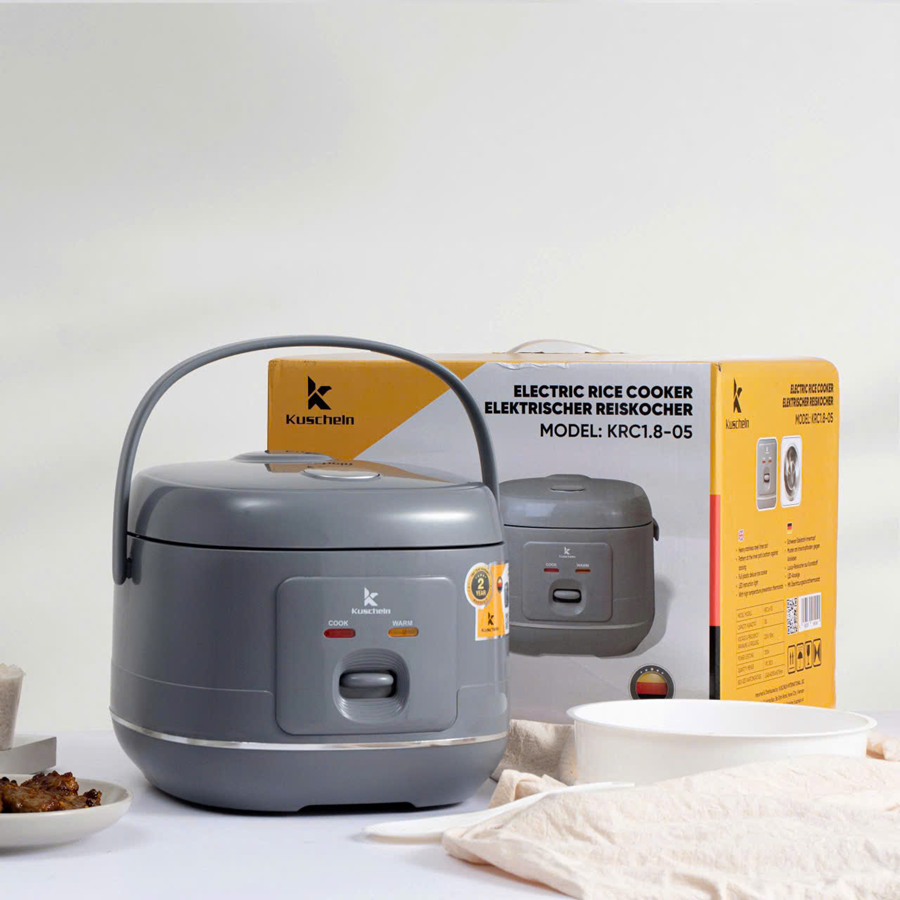 Nồi cơm điện lòng inox Kuscheln KRC1.8-05 1.8L - Miễn Ship
