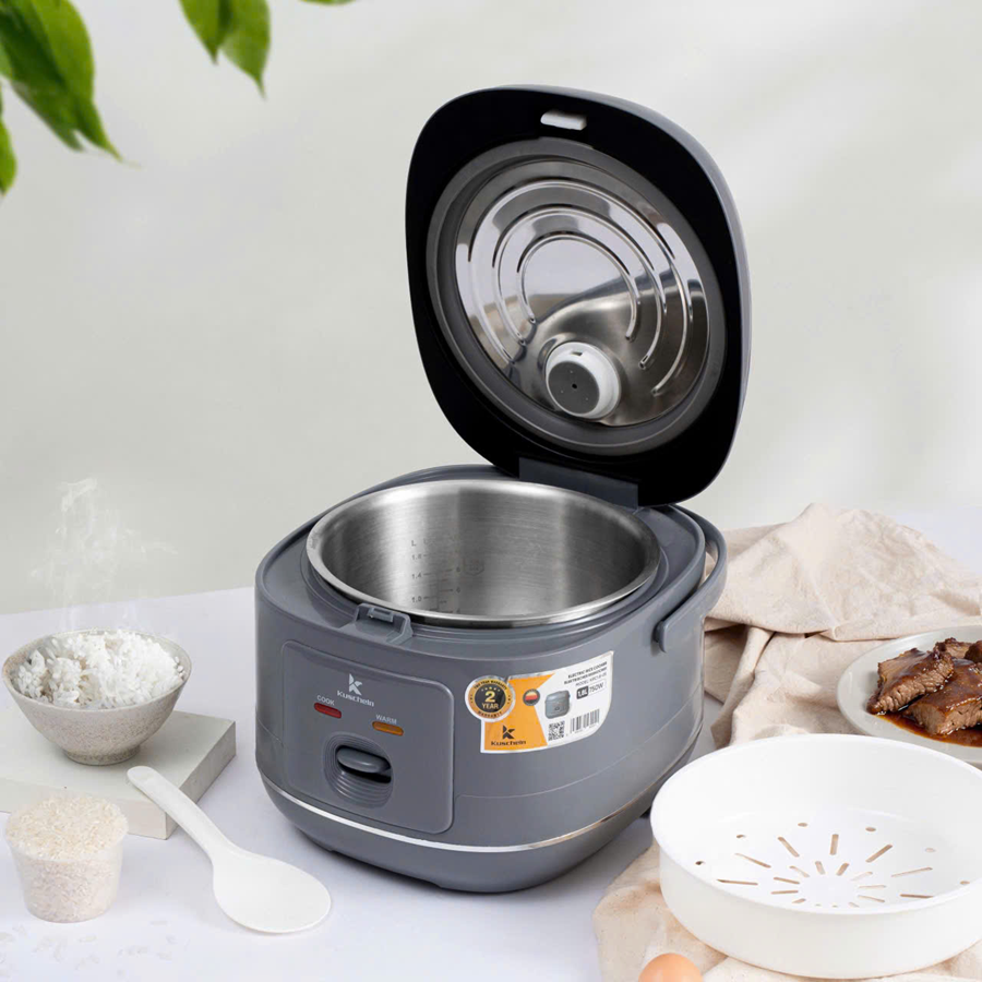 Nồi cơm điện lòng inox Kuscheln KRC1.8-05 1.8L - Miễn Ship
