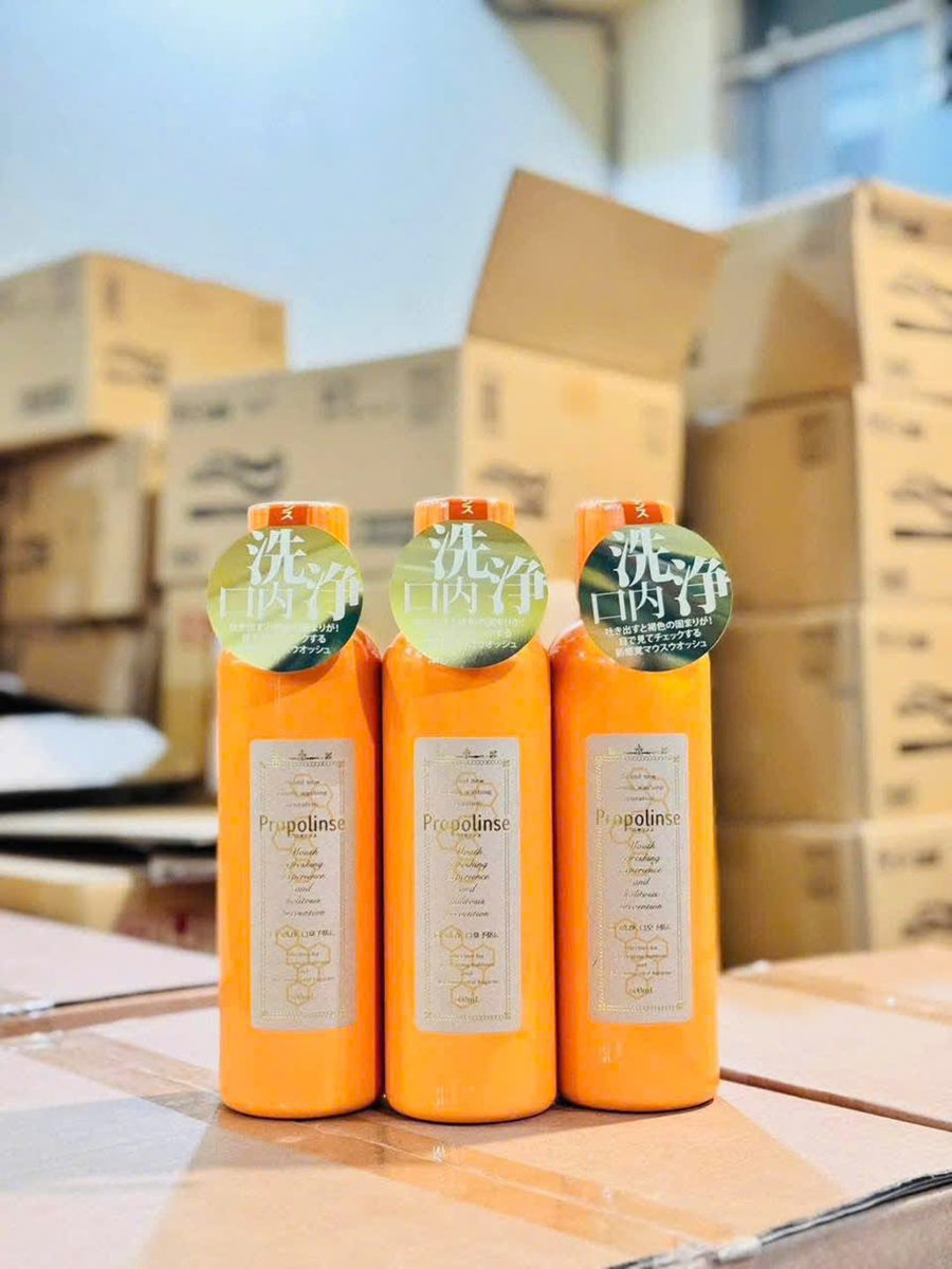 Combo 2 chai Nước súc miệng Propolinse Nhật Bản 600ml