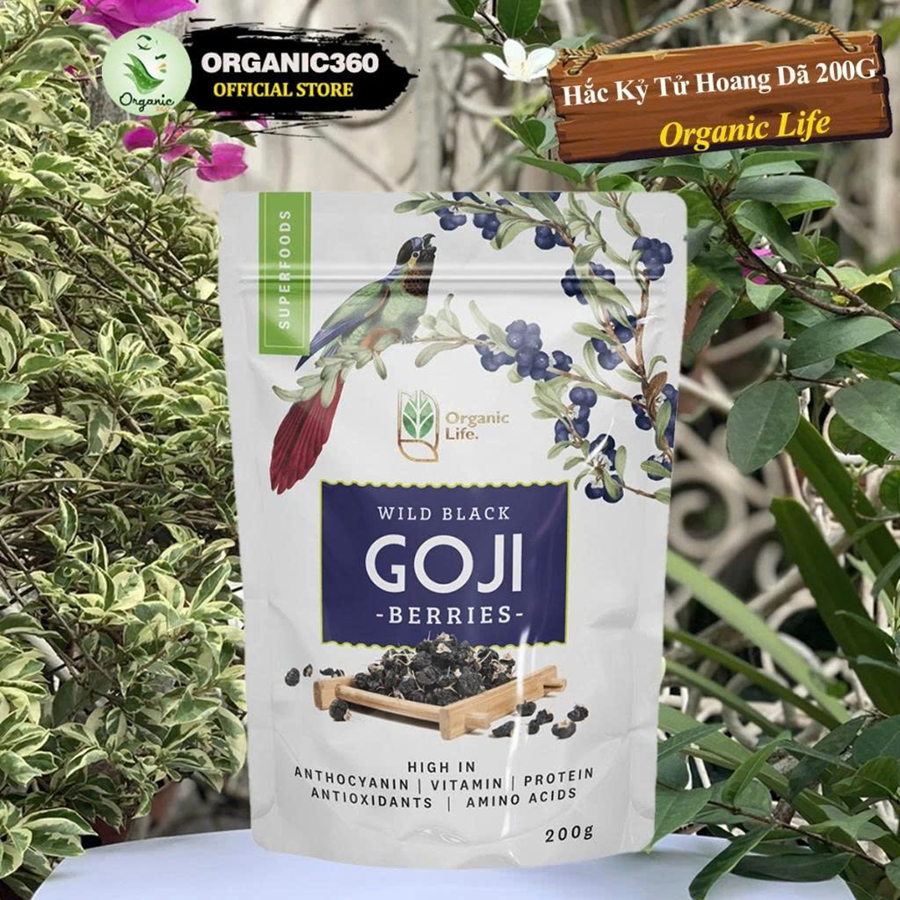 Hắc Kỳ tử Goji Organic Life 200g