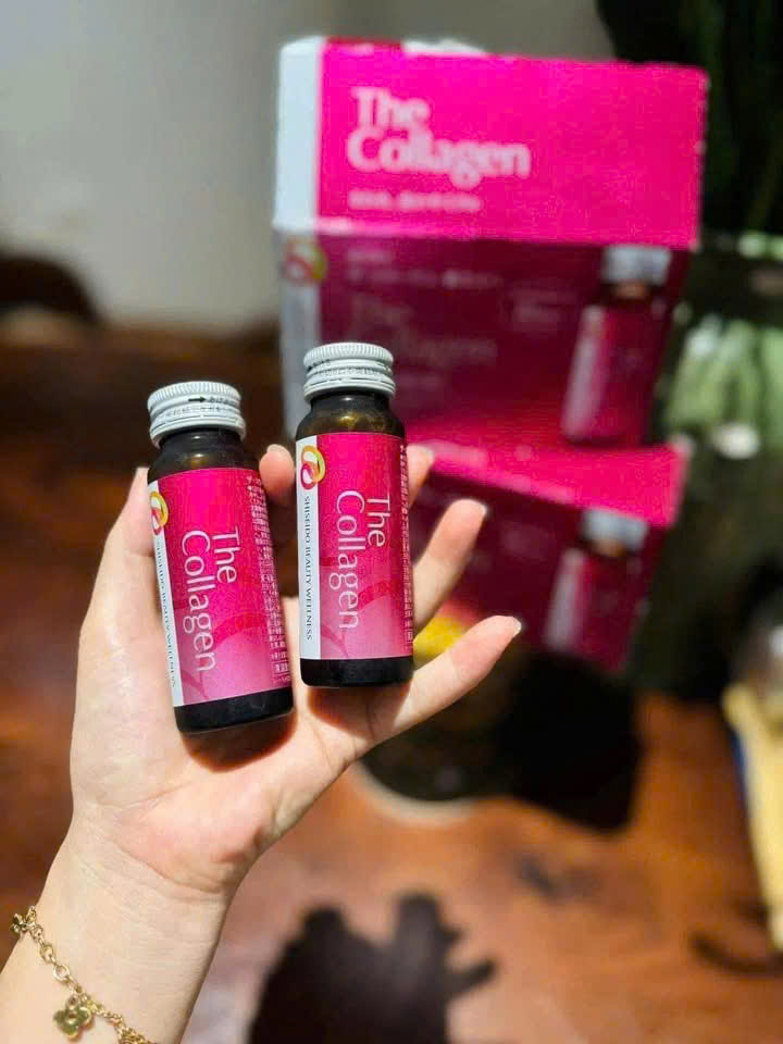 Combo 3 hộp Nước uống The collagen EXR Shiseido -hộp 10 chai