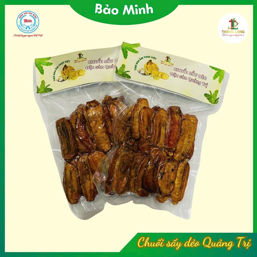 Combo 2 túi Chuối sấy dẻo 500g