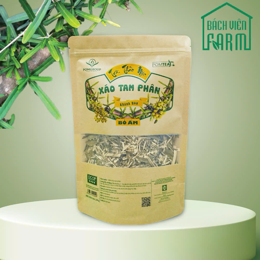 Combo 2 túi Trà ấm xáo tam phân 200g