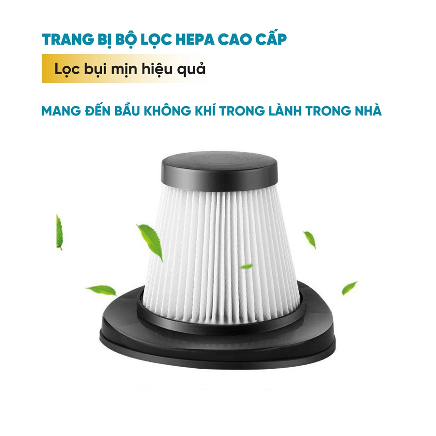 Máy hút bụi cầm tay Kuschen KVC24-500 - Bảo hành 2 năm