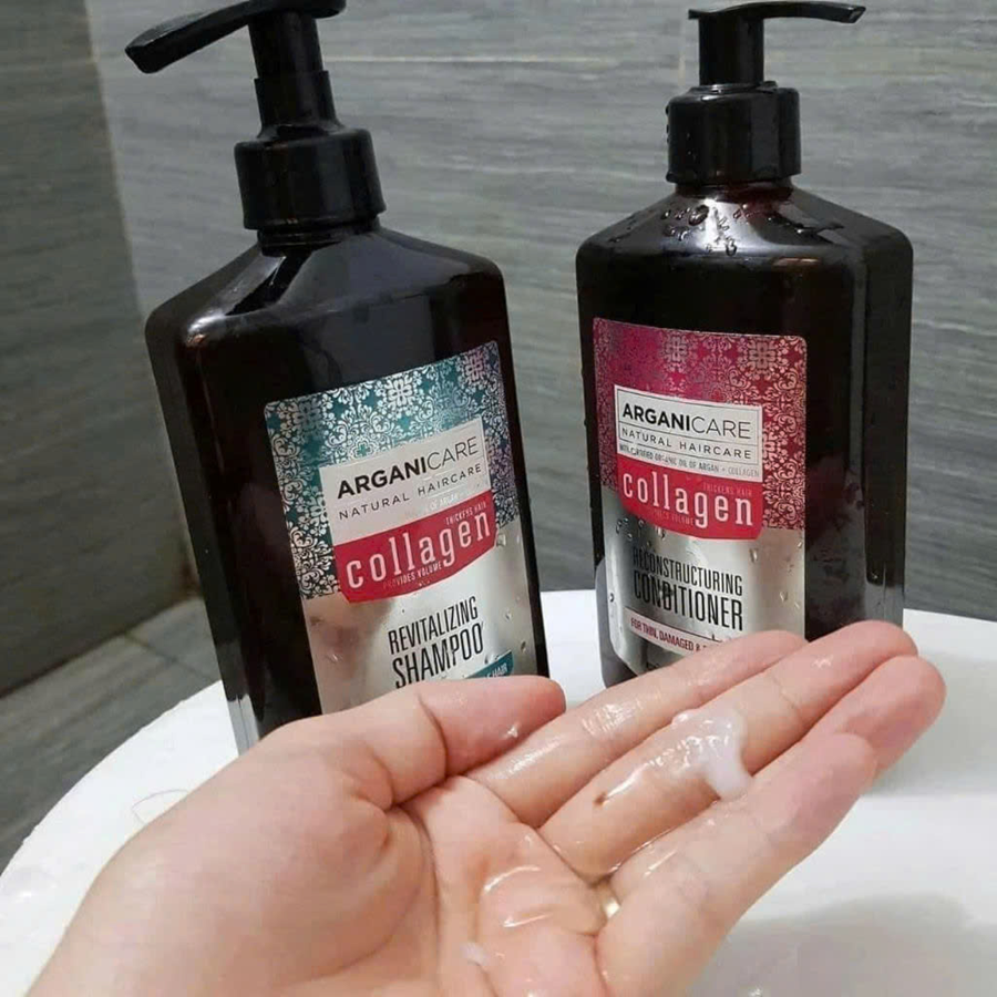 Cặp dầu gội xả Arganicare 400ml