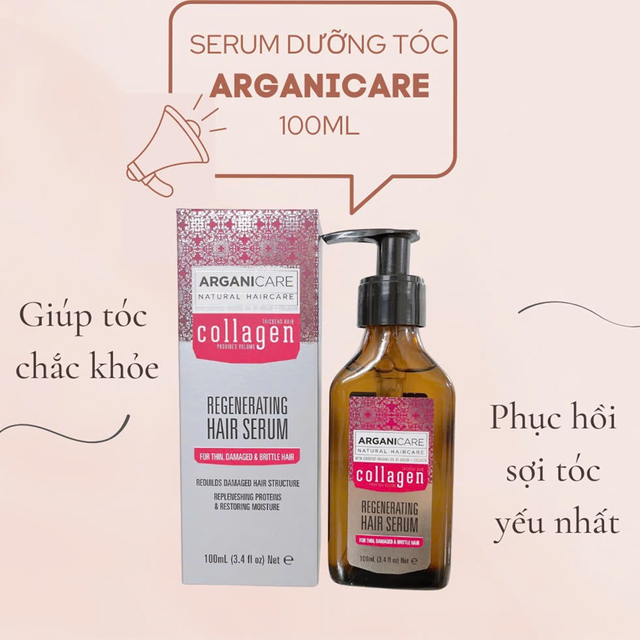 ARGANICARE dầu dưỡng tóc 100ml
